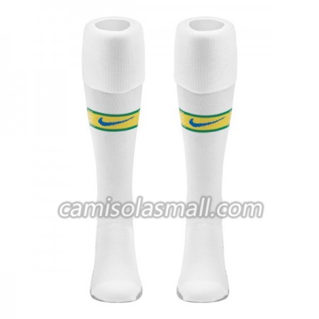 Brasil Copa do Mundo 2018 Meias Principal Branco